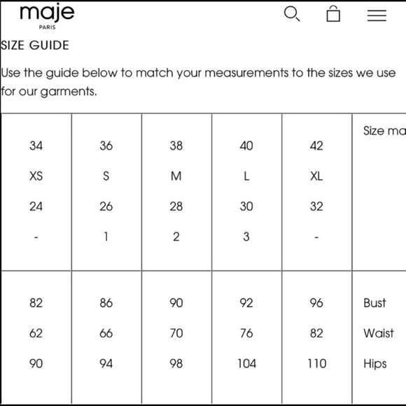 Maje | Reveuse Tunic Dress in Black Size 2 / US 4/6 - Picture 10 of 10